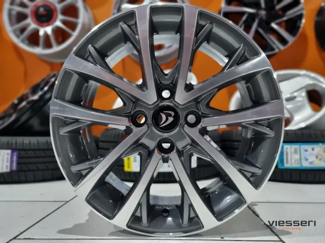 Jogo de rodas - BRW 1740 -  Fiat Toro, aro 15