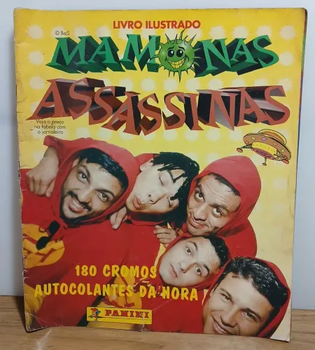 Livro ilustrado manonas assassinas panini 1996 (No estado)