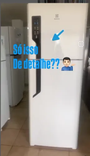 Geladeira Electrolux com Tecnologia Inverter (economia de Energia) "Nova"