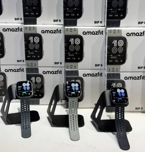 relogio Amazfit BIP 6 - Novo! 1 ano garantia 
