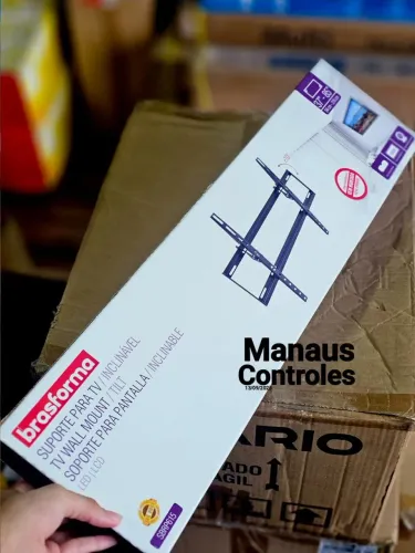 Suporte para tvs inclinável até 85 polegadas
