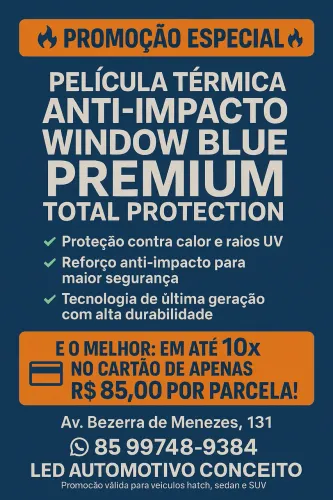 Película Térmica Total Protection Window Blue Premium