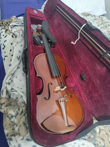 Violino Completo com Case e Acessórios