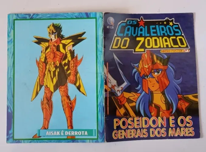 Micro Pôster Nº 7 Cavaleiros Dos Zodíacos Poseidon