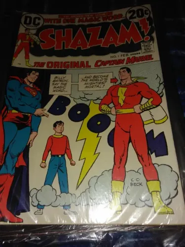  shazam n1 dc americana anos 70 proximo a banca 