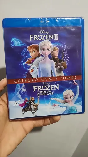 Frozen 1 e 2 - Coleção Blu-Ray Lacrado 