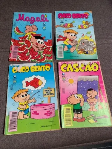 Revistinhas, Gibis, HQs da Turma da Monica : Chico Bento, Cascão e Magali