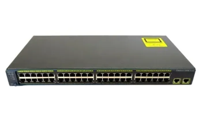 Switch Cisco Catalyst 2960-48TT-S  layer 2 48Portas Fast 2Portas Gigabit 