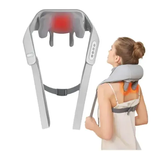 Massageador Elétrico De Pescoço Recarregável Relaxem 