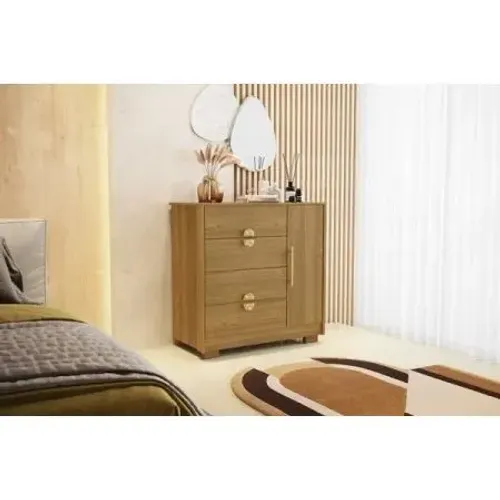 Comoda Ilha Bela 2025 1p 4g C/ Pe - Nature