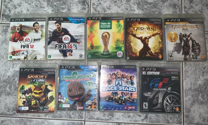 Jogos de PlayStation 3 (PS3) - ORIGINAIS, olha descrição!