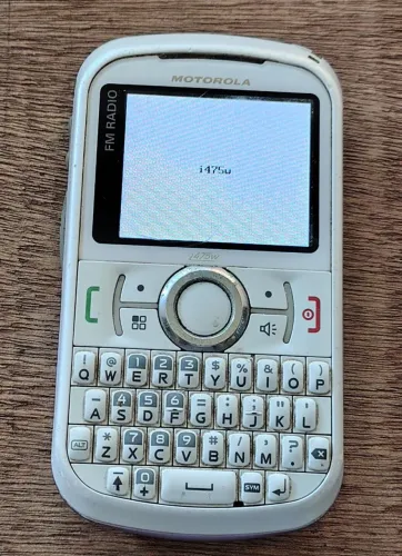 Celular Motorola i475w - detalhes