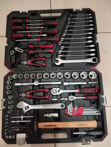 Jogo de Ferramentas Profissional Gedore Red 100 peças 