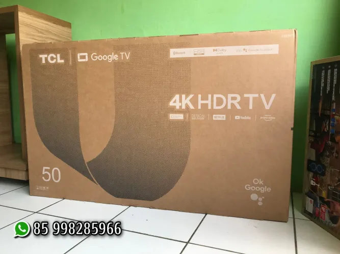 Smart tv TCL 50 nova na caixa 