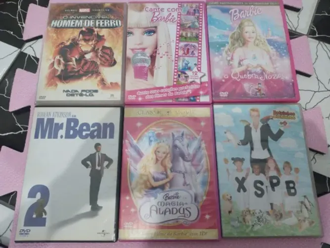 DVDs Originais 7 Unidades