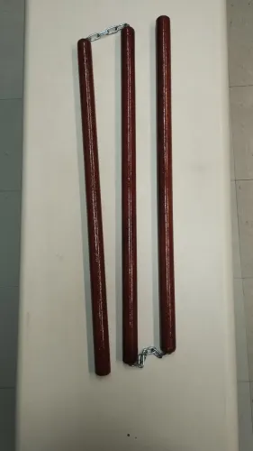 Nunchaku de 3 partes de Madeira - Kung fu