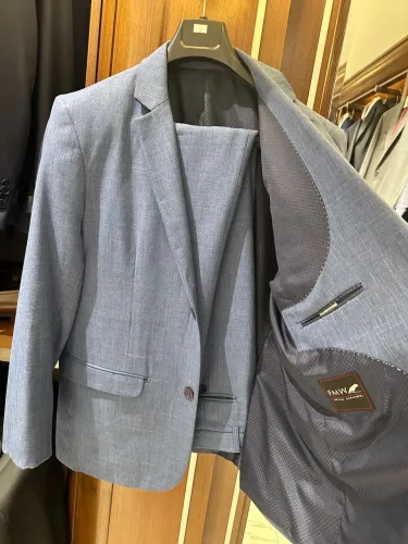 Terno FMW Special Garments - Azul-Céu - Tamanho 54M