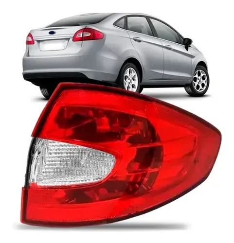 Lanterna Traseira New Fiesta Sedan Mexicano 2011 2012 2013
