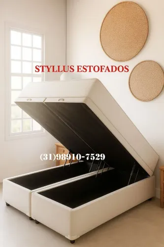 Base box baú casal novo