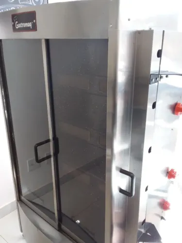 Assador de Frangos em Inox a Gás Gastromaq