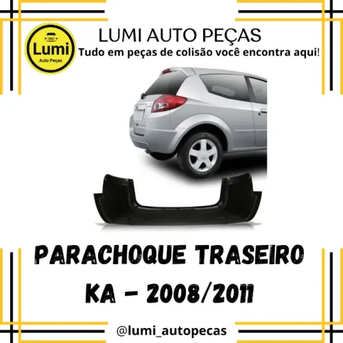 Parachoque Traseiro KA 08/11 - NOVO 