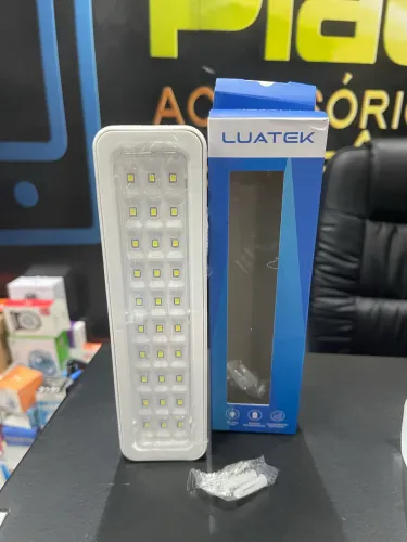 Luminária de Emergência 30 leds Recarregável LK-730 Nova 