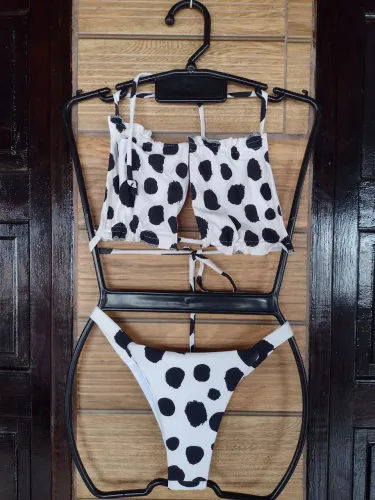 Biquíne estampado