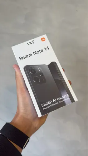 Note 14 (6/128)GB. Lacrado / Preto 