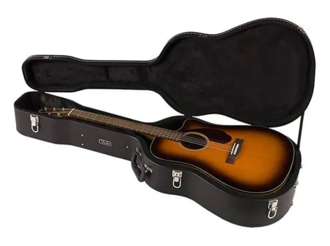 Violão Fender Dreadnought com case CD-140 CE