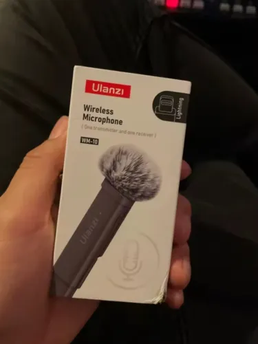 Microfone de Lapela Ulanzi WM-10