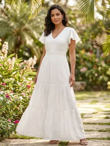 Vestido três marias branco