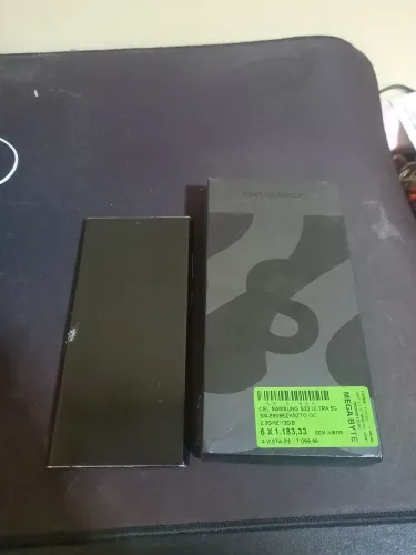 S22 ultra com tela quebrada, para peça de reposição ou se quiser arrumar a tela