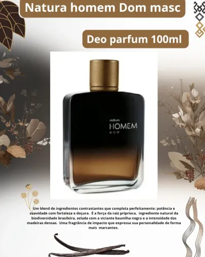 Natura Homem Dom Deo parfum masculino, 100ml