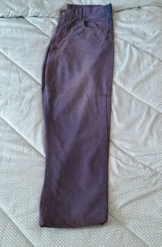 Calça, da marca polo play, jeans denim, tamanho 40 corte reto