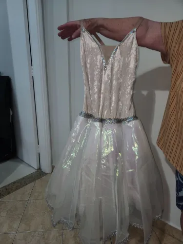Vestido Branco Ballets Roupa Infantil ou Adulto 