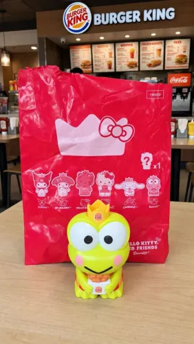 Keroppi Burguer King - outubro 2026