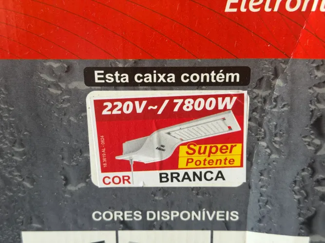 Kit 2 duchas eletrônicas  FAME  intense 7800W novas embalagens lacradas.