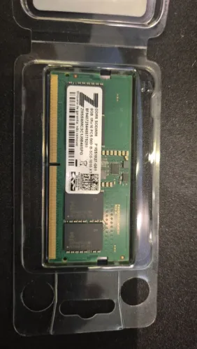 Memória RAM Notebook 8GB DDR5 5600MHz SO-DIMM 1Rx16