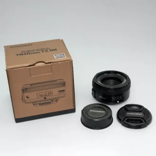 Lente Yongnuo 40mm F/2.8 para Nikon - Excelente