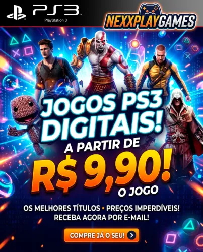 JOGOS PARA PS3 SÃO MAIS DE 300 TUTULOS ( D I G I T A L )