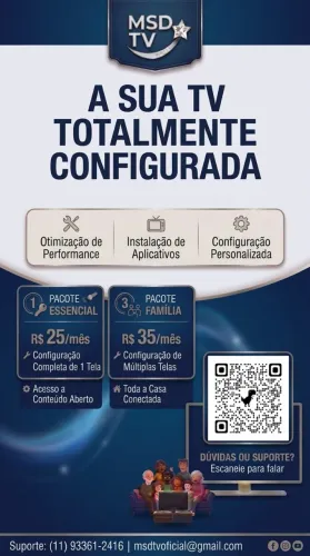 Sua TV Totalmente Configurada para Streaming: Performance e Instalação de Apps