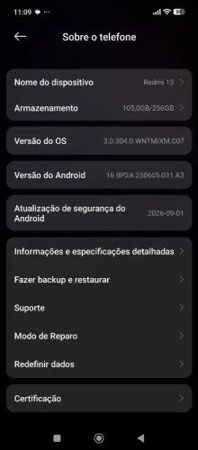 Smartphone xaiomi 13