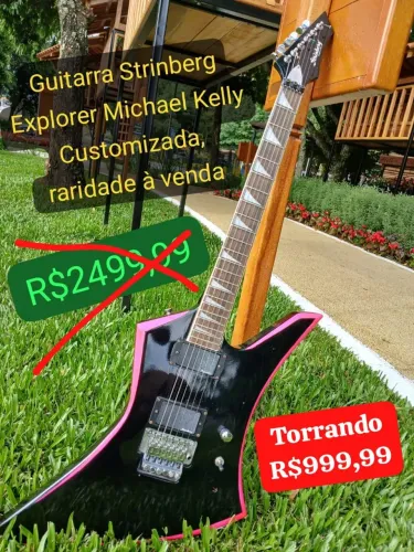 ? TORRANDO GUITARRA EXPLORER STRINBERG MICHAEL KELLY