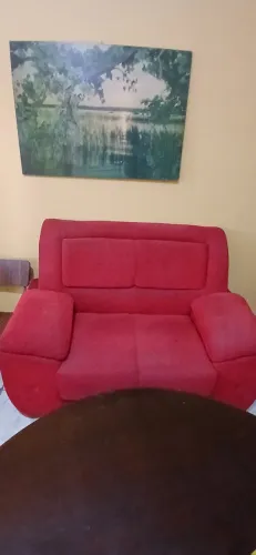 Conjunto de sofás de 2 e 3 lugares