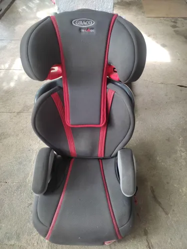Cadeira para Auto Infantil Graco TriLogic - Cinza e Vermelha