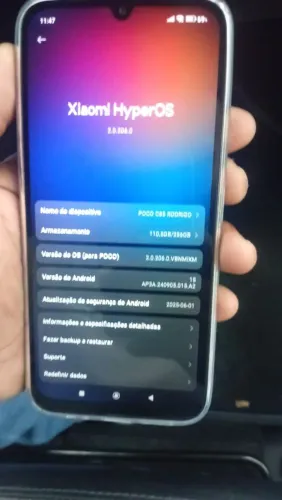 Poco c85 com 5 dias de uso