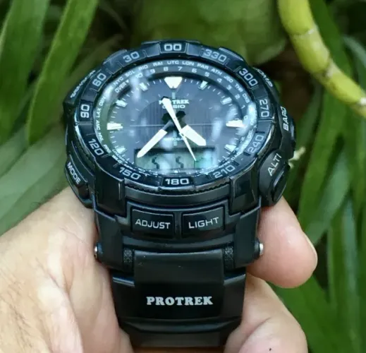 Casio Protrek PRG-550 Triple Sensor - Tough Solar - Caixa Original