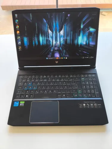 Notebook Gamer Acer Predator Triton Core i7 de 11° Geração 32 Gb De Ram e RTX3060