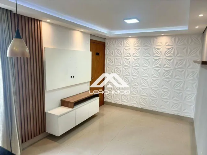 Apartamento com 2 dormitórios para alugar, 48 m² por R$ 2.223/mês - Parque das Cachoeiras
