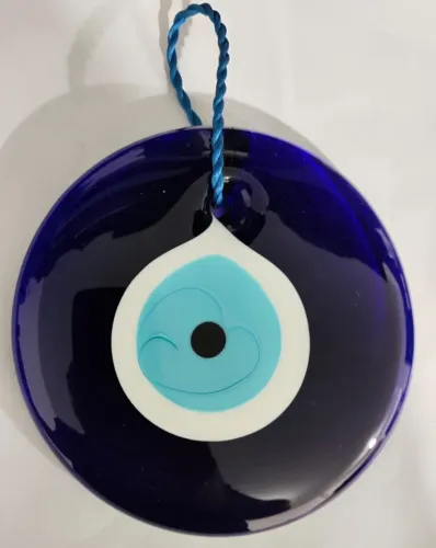 OLHO GREGO AMULETO ESOTÉRICO PARA PENDURAR PORTA/PAREDE